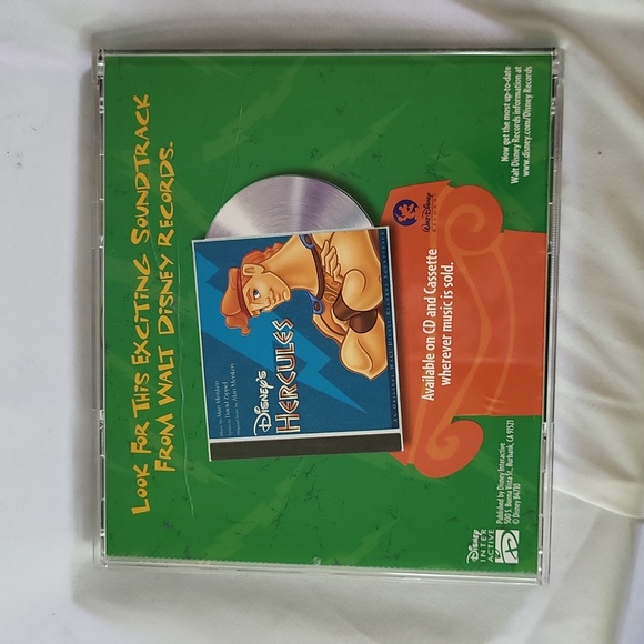 Disneys Animated Storybook Hercules 1997 mac pc game good used condition - Picture 6 of 9